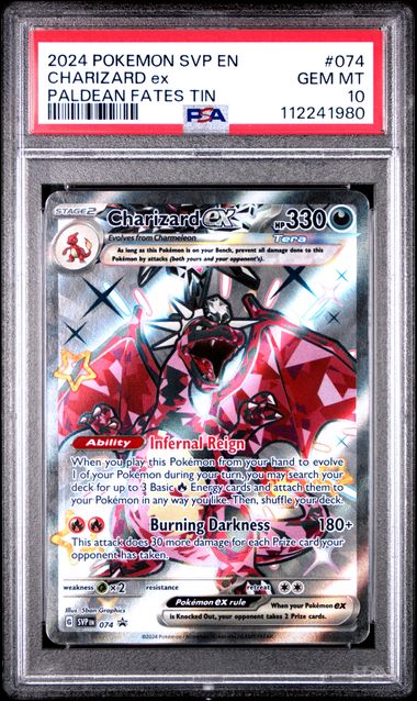 Charizard ex #074 - [Graded PSA 10]  SV: Scarlet & Violet Promo Cards (SVP)