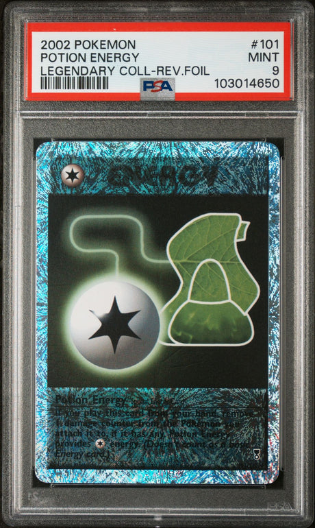 Potion Energy #101 - [Reverse Holo, Graded PSA 9] Legendary Collection