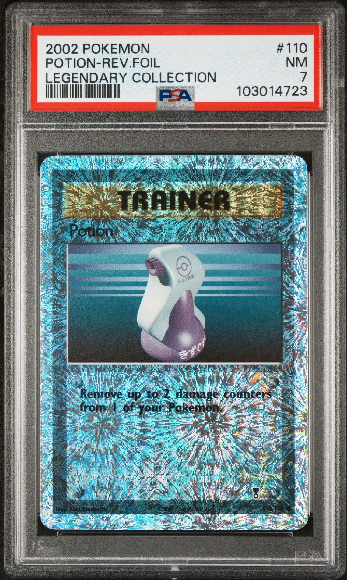 Potion #110 - [Reverse Holo, Graded PSA 7] Legendary Collection