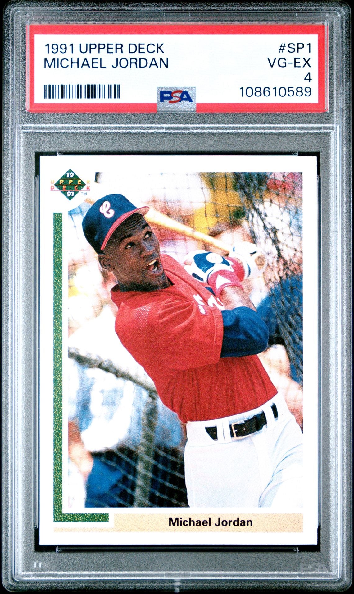 1991 Upper Deck Michael Jordan - [PSA 4] - Front