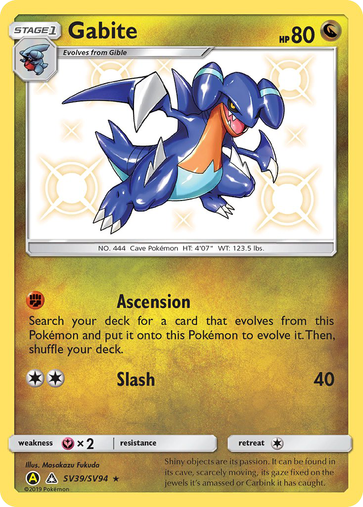 Gabite (SV39/94) - Hidden Fates Shiny Vault (HIFSV)
