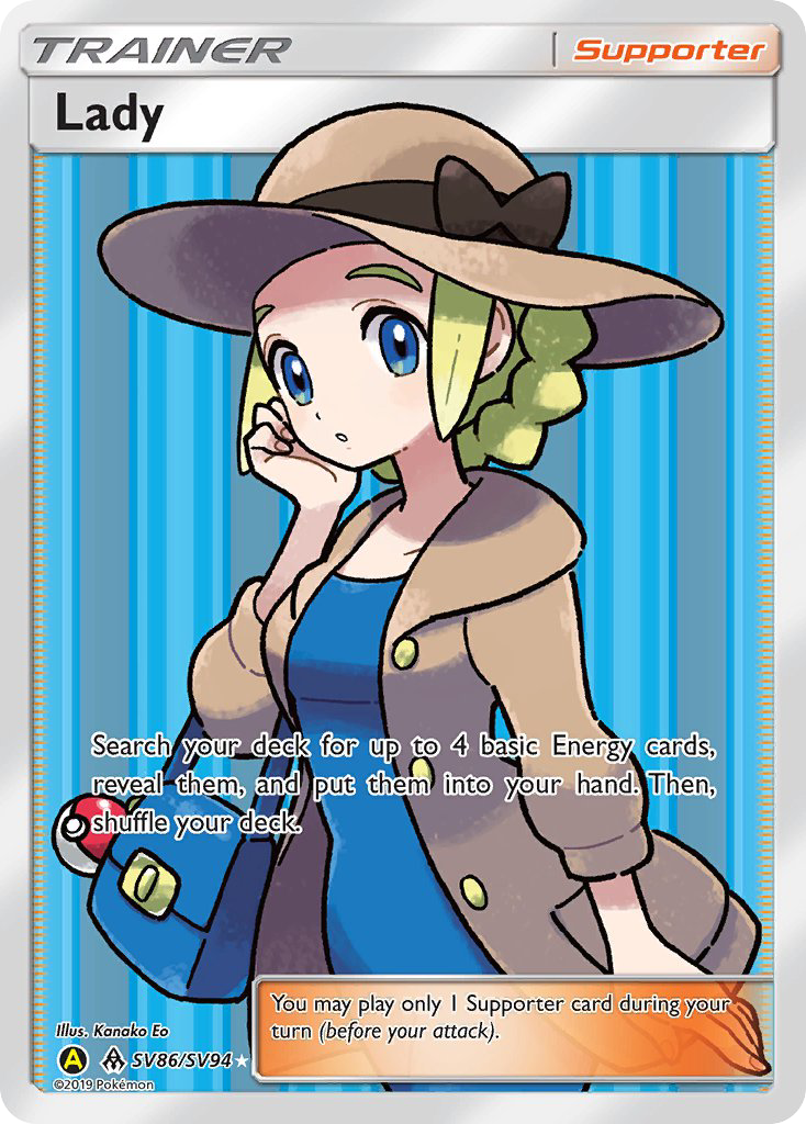 Lady (SV86/94) - [Full Art] Hidden Fates Shiny Vault (HIFSV)