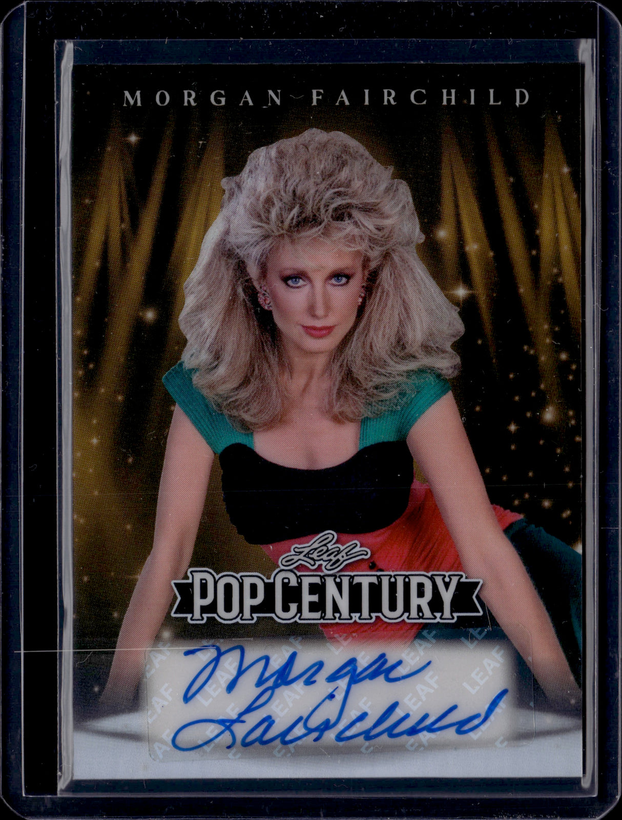2026 Leaf Pop Century Morgan Fairchild Auto 1/1