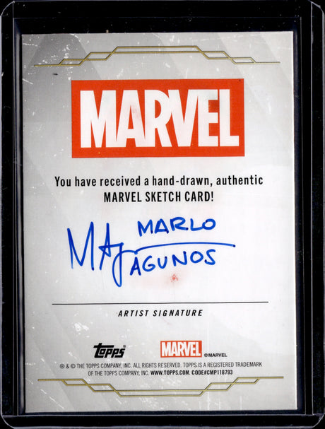 Topps Marvel Vision Artist Sketch 1/1
