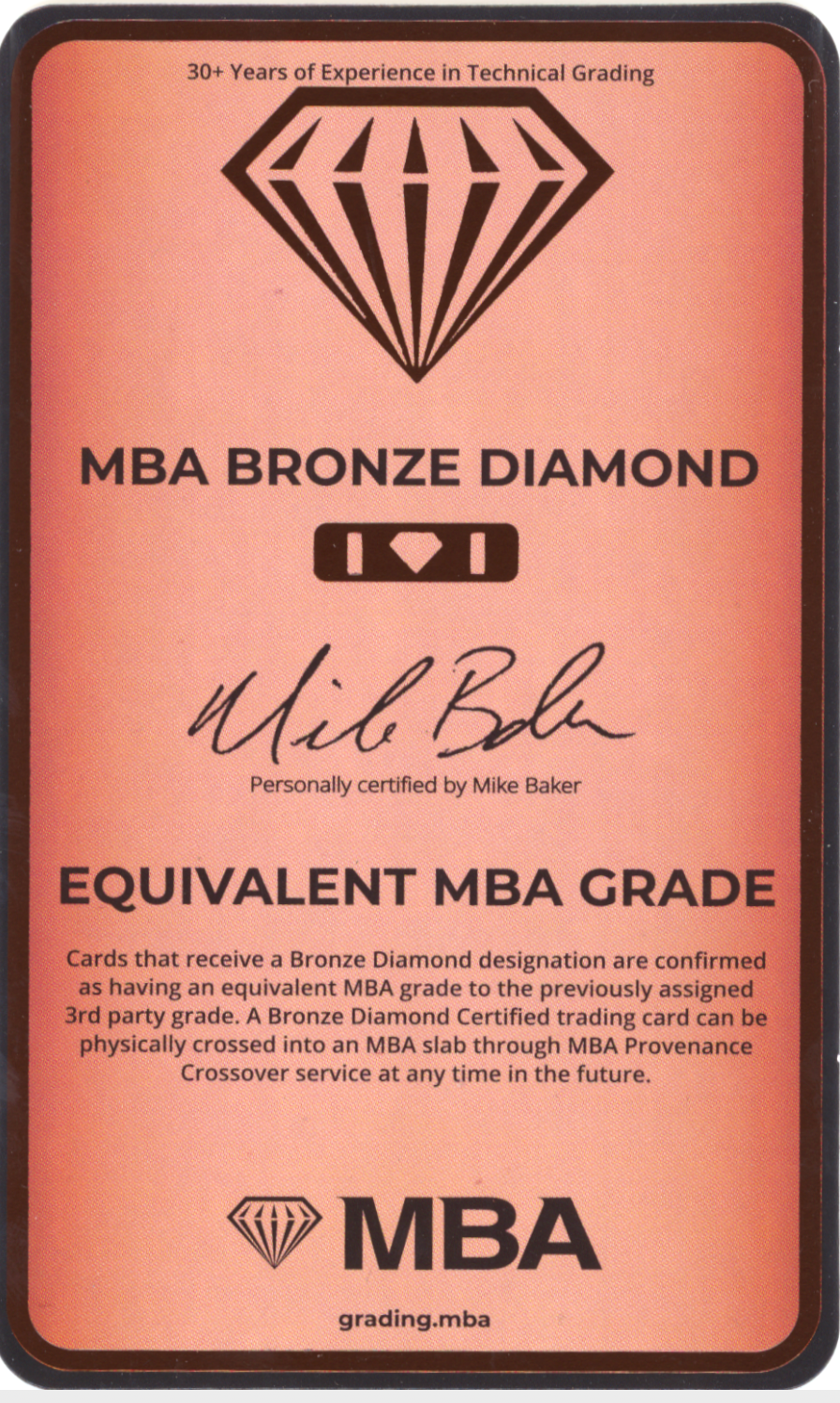 Bulbasaur (MBA Bronze Diamond)  #18 - [Graded PSA 10] Intro Pack (Bulbasaur)