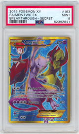 FA/Mewtwo EX #163 - [PSA Graded 9] Breakthrough-Secret