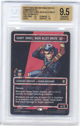 Casey Jones, Back Alley Brute #90 - [BGS Graded 9.5] Teenage Mutant Ninja Turtles Commander Foil Pixel Showcase