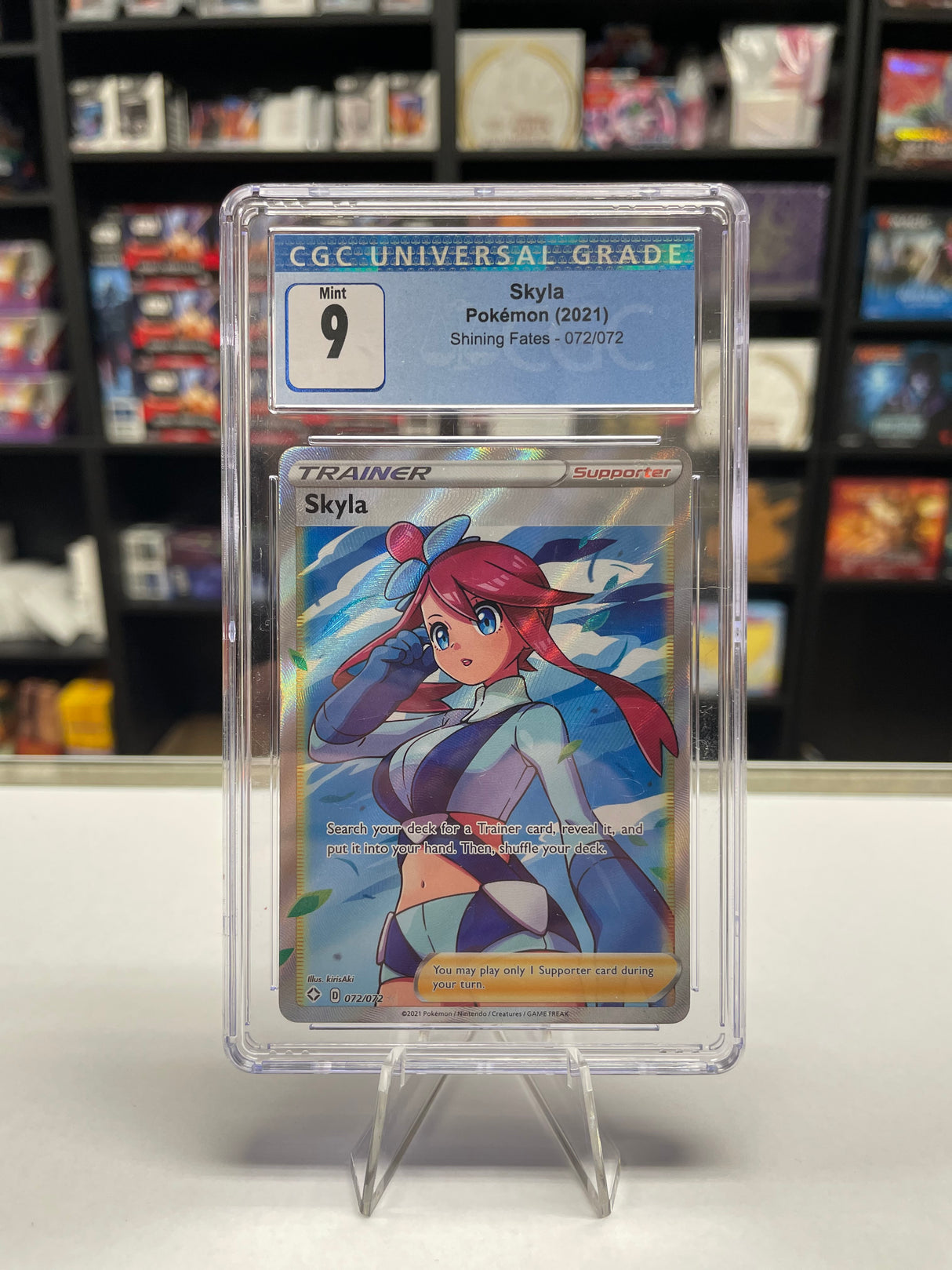 Skyla (Full Art) - [Graded CGC 9] Shining Fates (SHF)