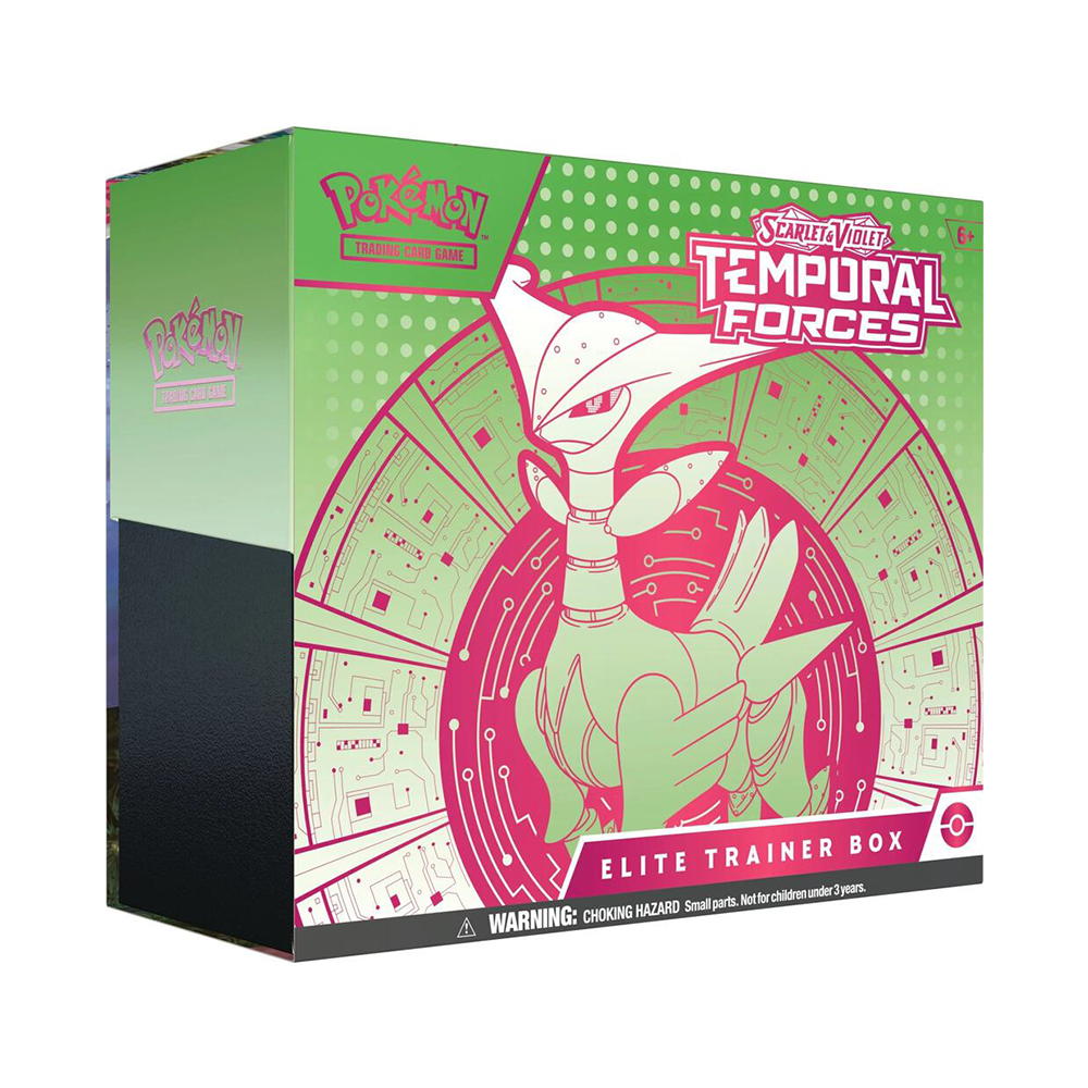 Temporal Forces Elite Trainer Box [Iron Leaves] - SV05: Temporal Forces (TEF)