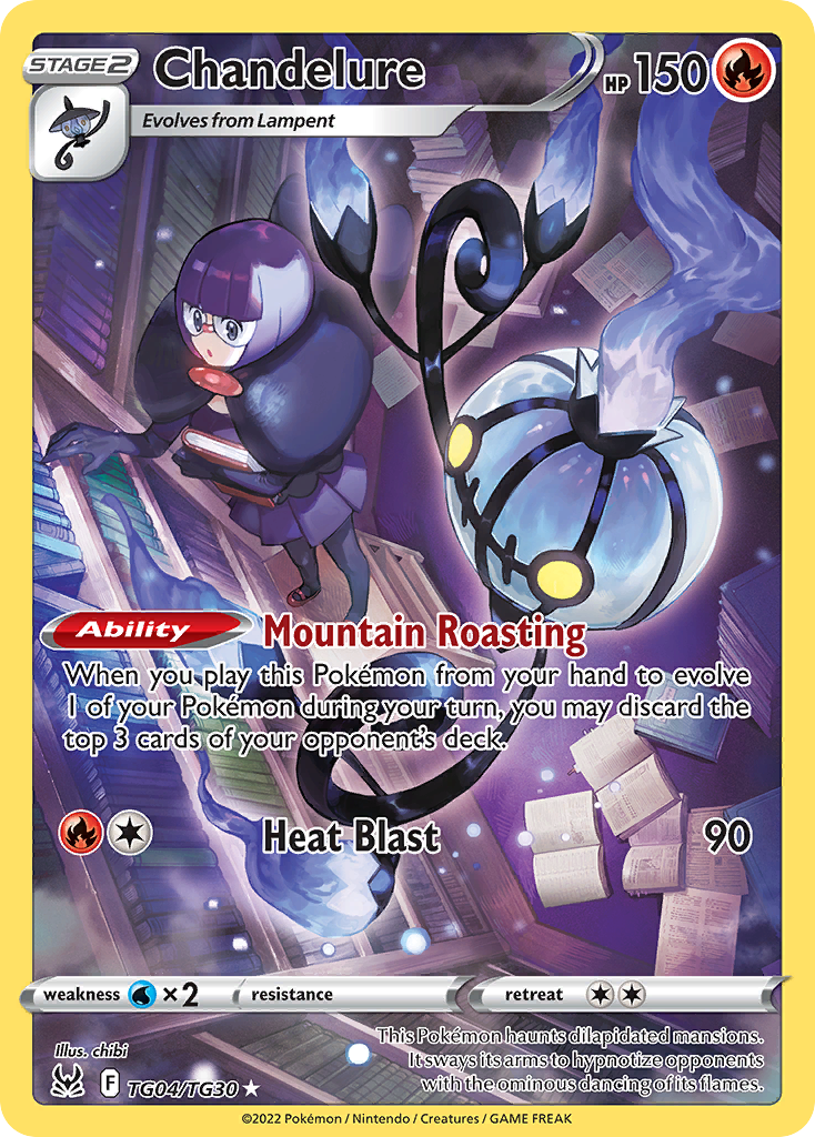 Chandelure (TG04/30) - [Gallery Holo] Lost Origin Trainer Gallery (LOR:TG)