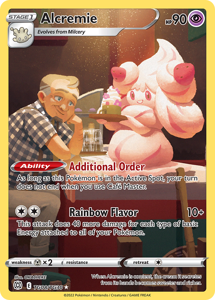 Alcremie (TG08/30) - [Gallery Holo] Brilliant Stars Trainer Gallery (BRSTG)