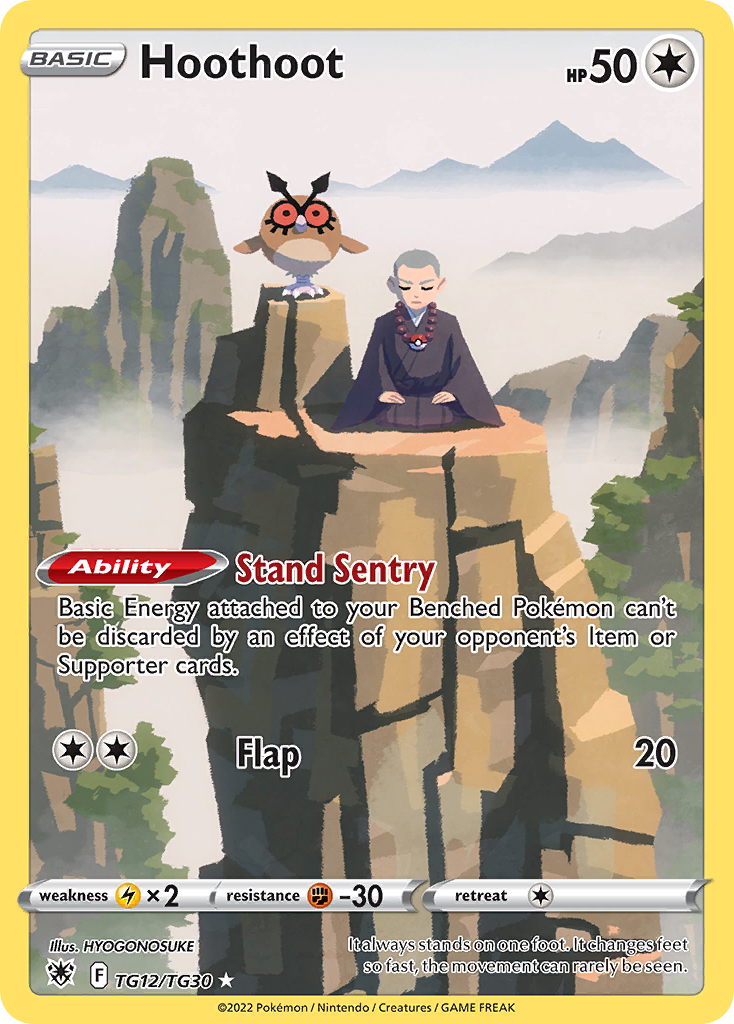 Hoothoot (TG12/30) - [Gallery Holo] Astral Radiance Trainer Gallery (ASR:TG)