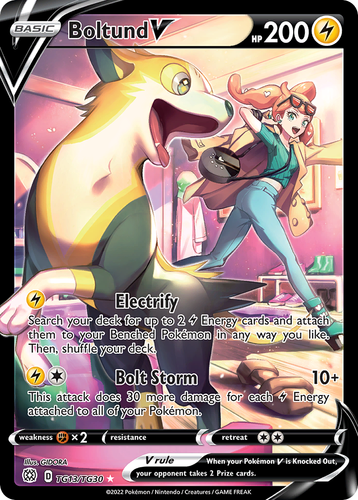 Boltund V (TG13/30) - [Gallery Holo] Brilliant Stars Trainer Gallery (BRSTG)