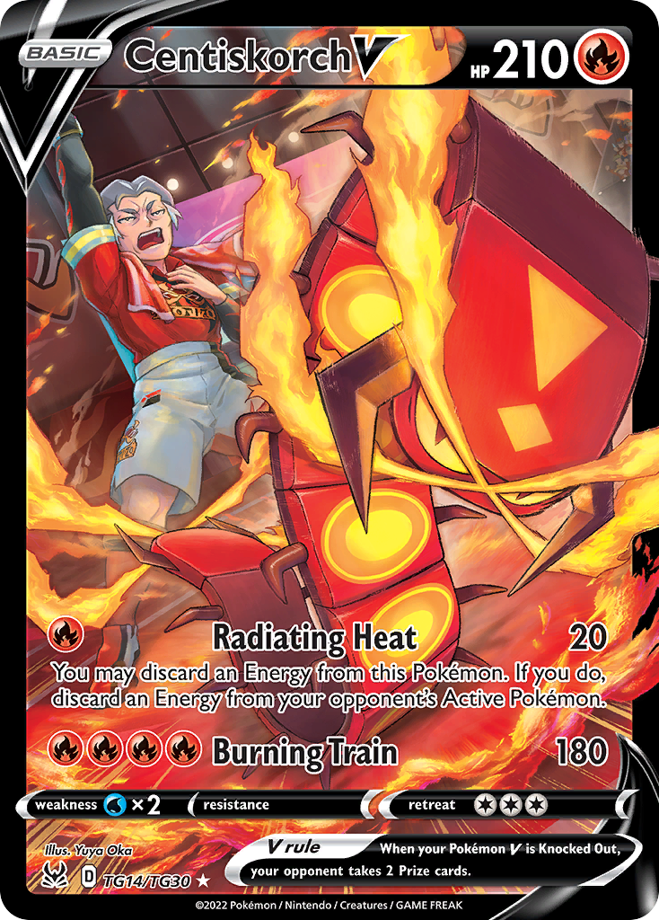 Centiskorch V (TG14/30) - [Gallery Holo] Lost Origin Trainer Gallery (LOR:TG)