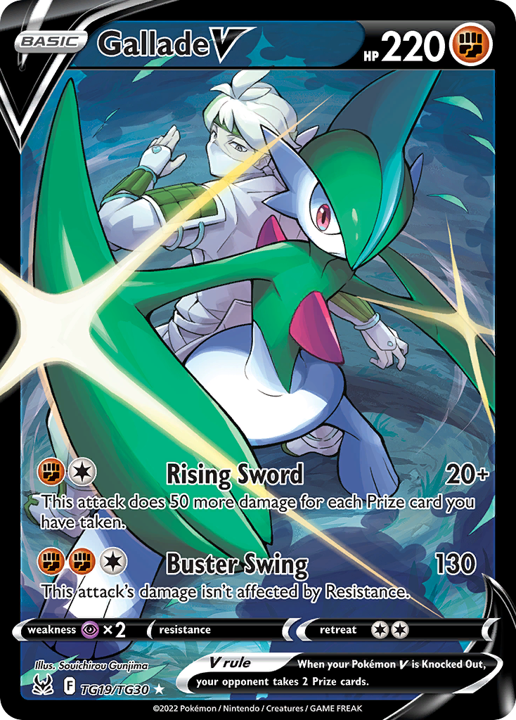 Gallade V (TG19/30) - [Gallery Holo] Lost Origin Trainer Gallery (LOR:TG)