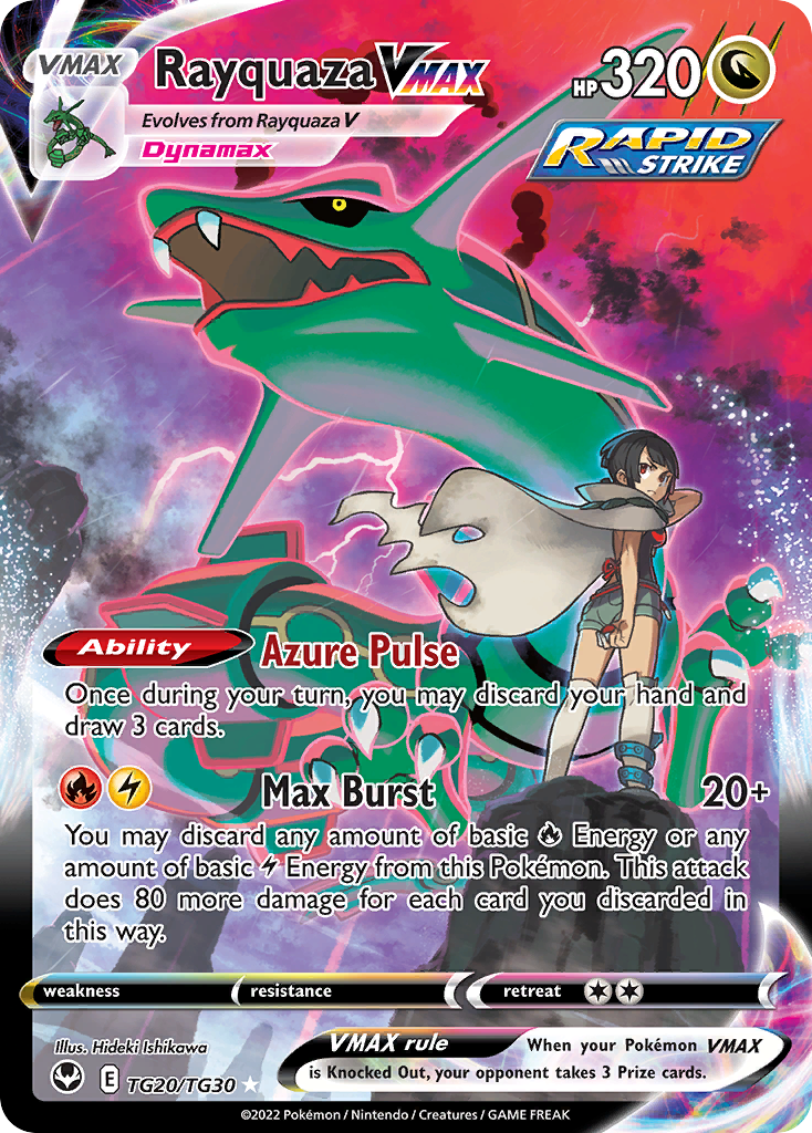 Rayquaza VMAX (TG20/30) - [Gallery Holo] Silver Tempest Trainer Gallery (SITTG)