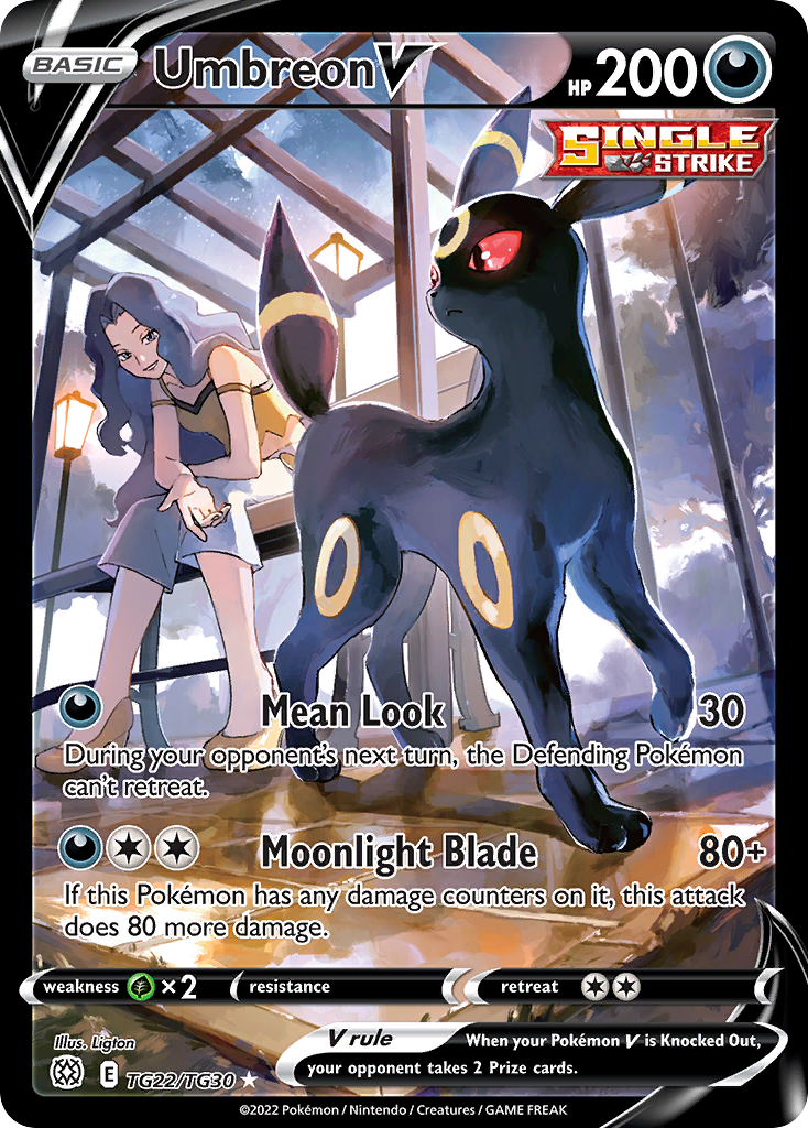 Umbreon V (TG22/30) - [Gallery Holo] Brilliant Stars Trainer Gallery (BRSTG)