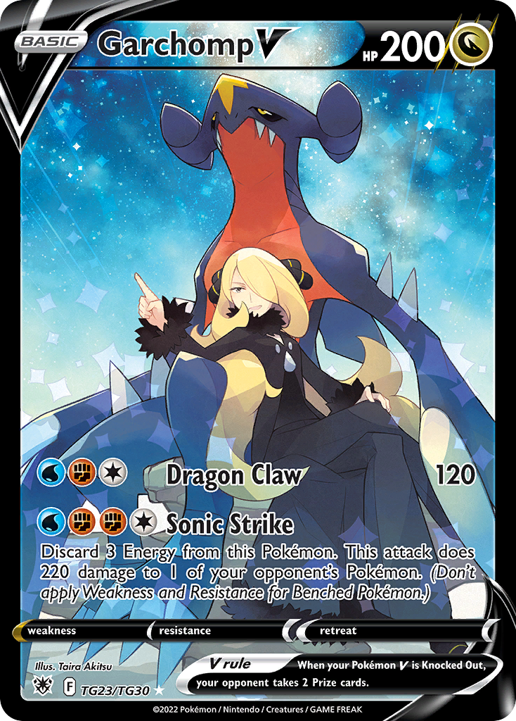 Garchomp V (TG23/30) - [Gallery Holo] Astral Radiance Trainer Gallery (ASR:TG)