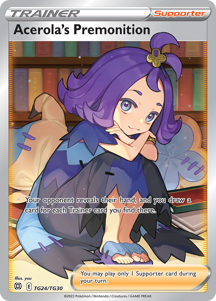 Acerola's Premonition - SWSH09: Brilliant Stars Trainer Gallery [ULTRA RARE]