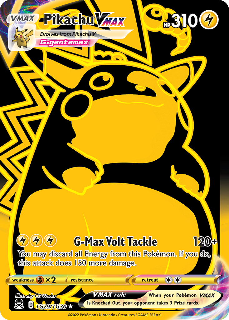 Pikachu VMAX (TG29/30) - [Gallery Holo] Lost Origin Trainer