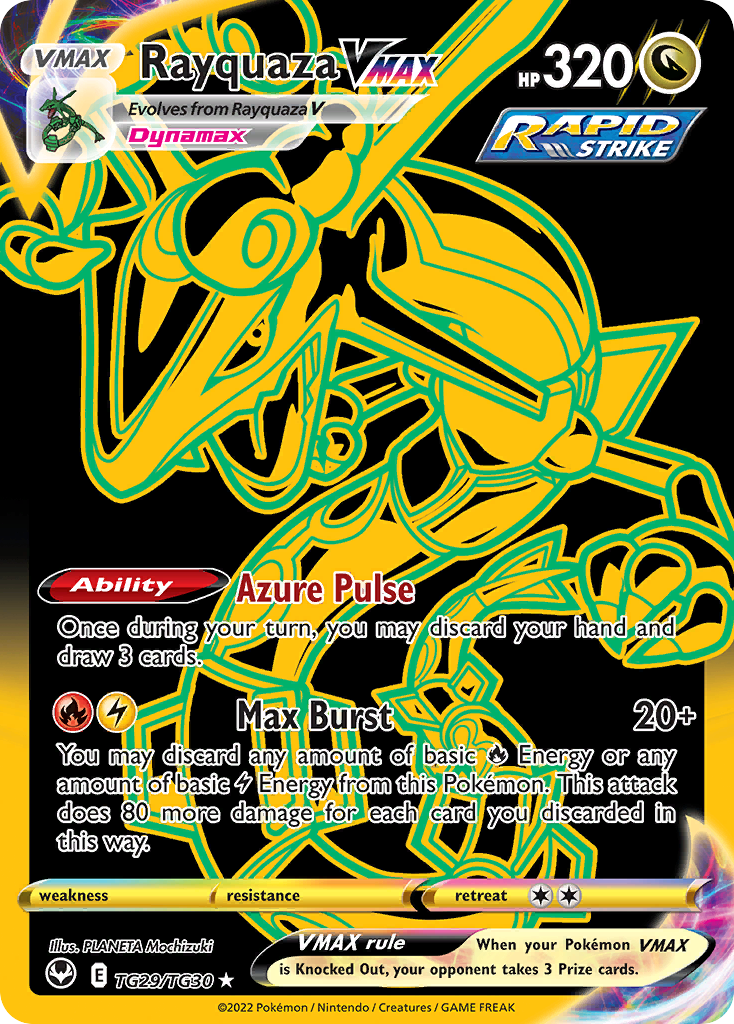 Rayquaza VMAX (TG29/30) - [Gallery Holo] Silver Tempest Trainer Gallery (SITTG)