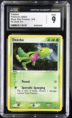 Treecko - 016 (Target Promo) - [Graded CGC 9] Nintendo Promos (PR)