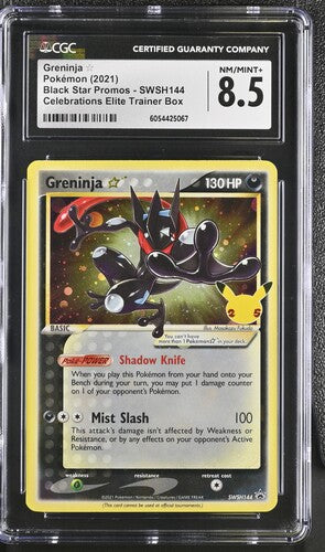 Greninja Star #SWSH144 - [Graded CGC 8.5] SWSH: Sword & Shield Promo Cards (SWSD)