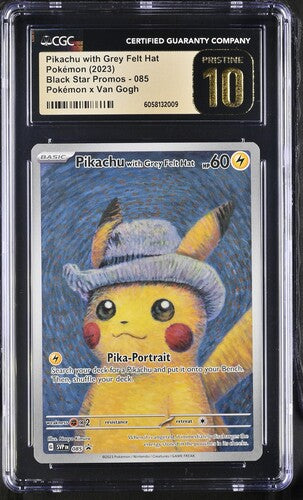 Pikachu with Grey Felt Hat #85 - [Graded CGC Pristine 10] SV: Scarlet & Violet Promo Cards (SVP)