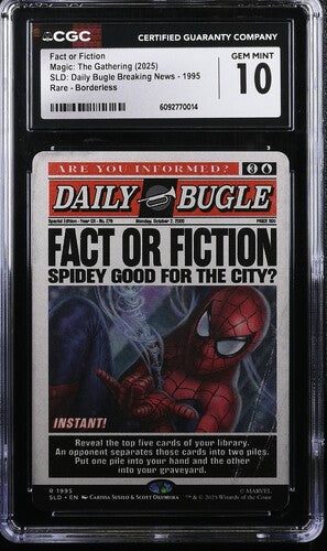 Fact or Fiction (1995) - [Graded CGC 10] Secret Lair Drop Series (SLD)