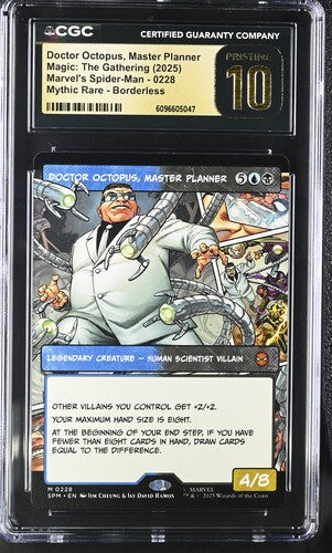 Doctor Octopus, Master Planner (Borderless) - [Graded CGC Pristine 10] Marvel's Spider-Man (SPM)