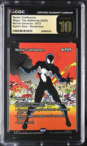 Mystic Confluence (Borderless) - [Graded CGC Pristine 10] Marvel Universe Eternal-Legal (MAR)