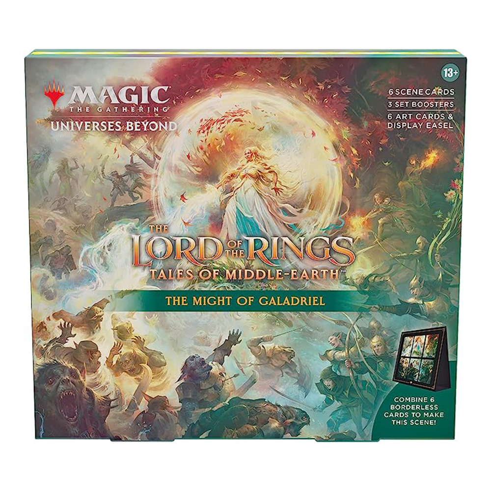 Universes Beyond: The Lord of the Rings: Tales of Middle-earth Scene Box - [The Might of Galadriel] Universes Beyond: The Lord of the Rings: Tales of Middle-earth (LTR)