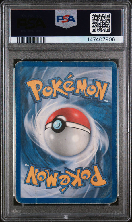 Suicune-Holo #115 - [PSA Graded 1] EX Unseen Forces - Back