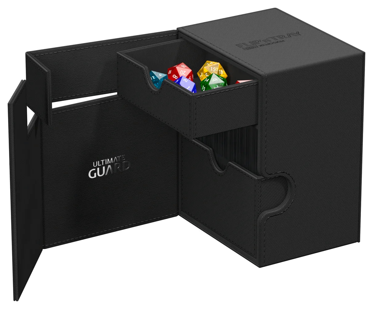 Ultimate Guard FLIP'n'TRAY 133+ Xenoskin - Black