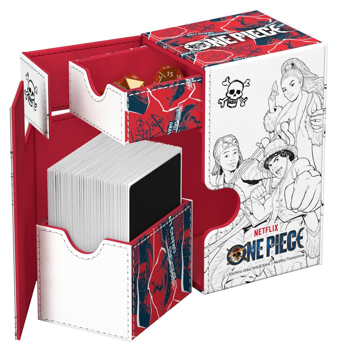 Ultimate Guard Netflix One Piece Flip'n'Tray 80+ Xenoskin - Sketch