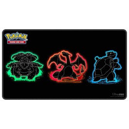 Foil Pokemon Neon Kanto Playmat [Venusaur, Charizard & Blastoise] -Ultra Pro