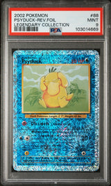 Psyduck #88 - [Reverse Holo, Graded PSA 9] Legendary Collection