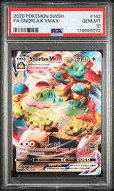 Snorlax Vmax #142 - [Graded PSA 10] Sword & Shield