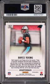 Bryce Young 2023 Panini Prizm Prizm Flashback Rookie #PFR1 - [PSA Graded 10] - Back