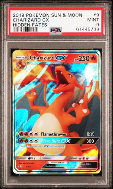Charizard GX #9 - [Graded PSA 9] Hidden Fates (HIF)