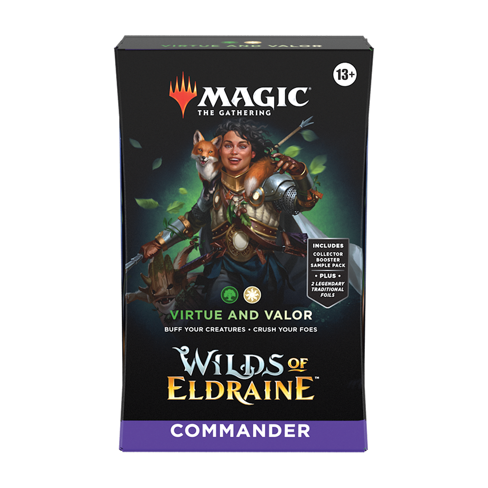Wilds of Eldraine Commander Deck - Virtue and Valor - Commander: Wilds of Eldraine (WOC)