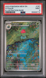 Ivysaur Illustration Rare #167 - [Graded PSA 9] Scarlet Violet 151 (Mew)