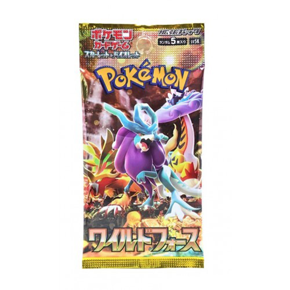 Wild Force Booster Pack - [Japanese] - Wild Force (sv5K)