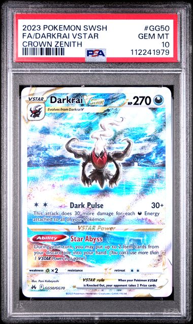 Darkrai VSTAR #GG50 - [Graded PSA 10]  Crown Zenith: Galarian Gallery (CRZ:GG)