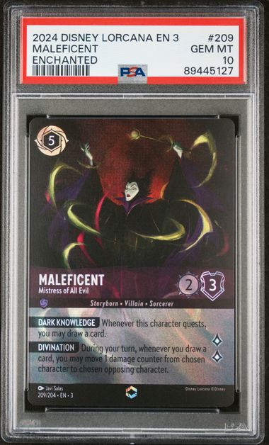 Maleficent - Mistress of All Evil (Enchanted) - [Graded PSA 10] Into the Inklands (3)