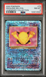 Drowzee #73 - [Reverse Holo, Graded PSA 8] Legendary Collection