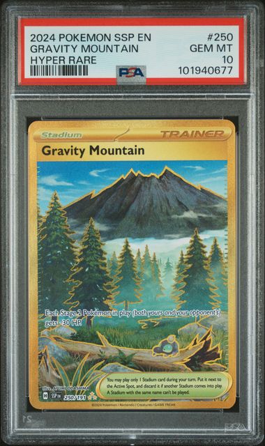 Gravity Mountain #250 - [Graded PSA 10] SV08: Surging Sparks (SSP)