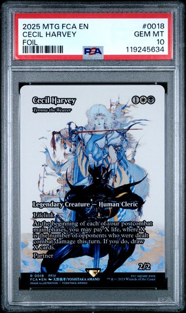 mtg tymna final fantasy Cecil Harvey - Tymna the Weaver (Showcase)