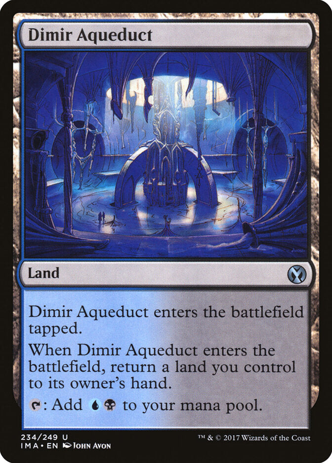 Dimir Aqueduct (234) - Iconic Masters (IMA)