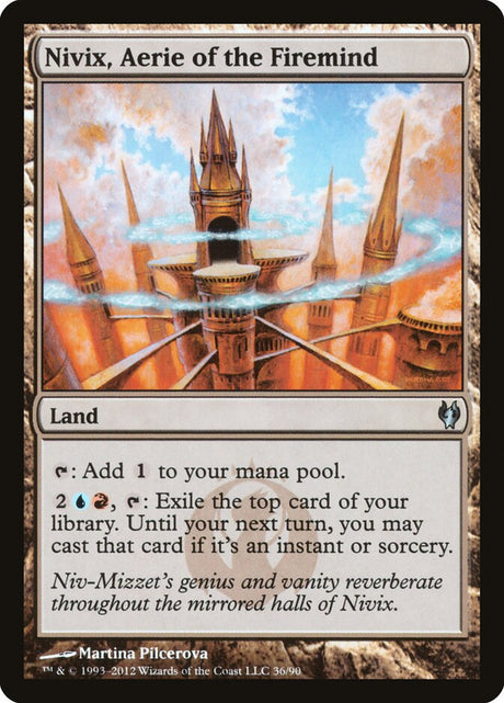 Nivix, Aerie of the Firemind (36) - Duel Decks: Izzet vs. Golgari (DDJ)